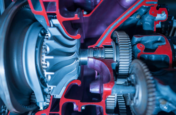 Heavy duty truck engine